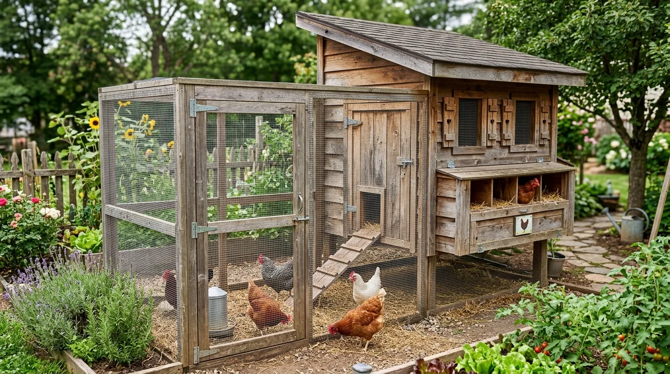 10 Chicken House Ideas for a Cozy Coop